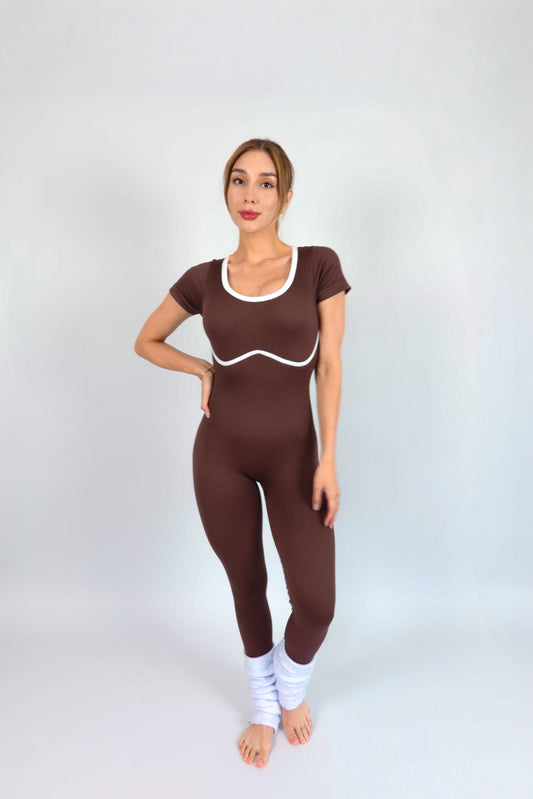 Espresso Brown Jumpsuit