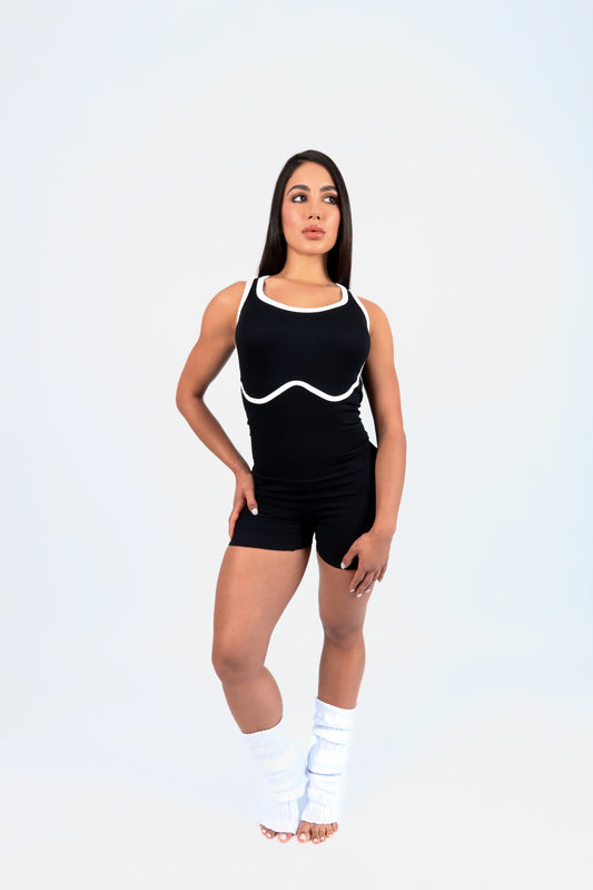 Contour Black Jumpsuit