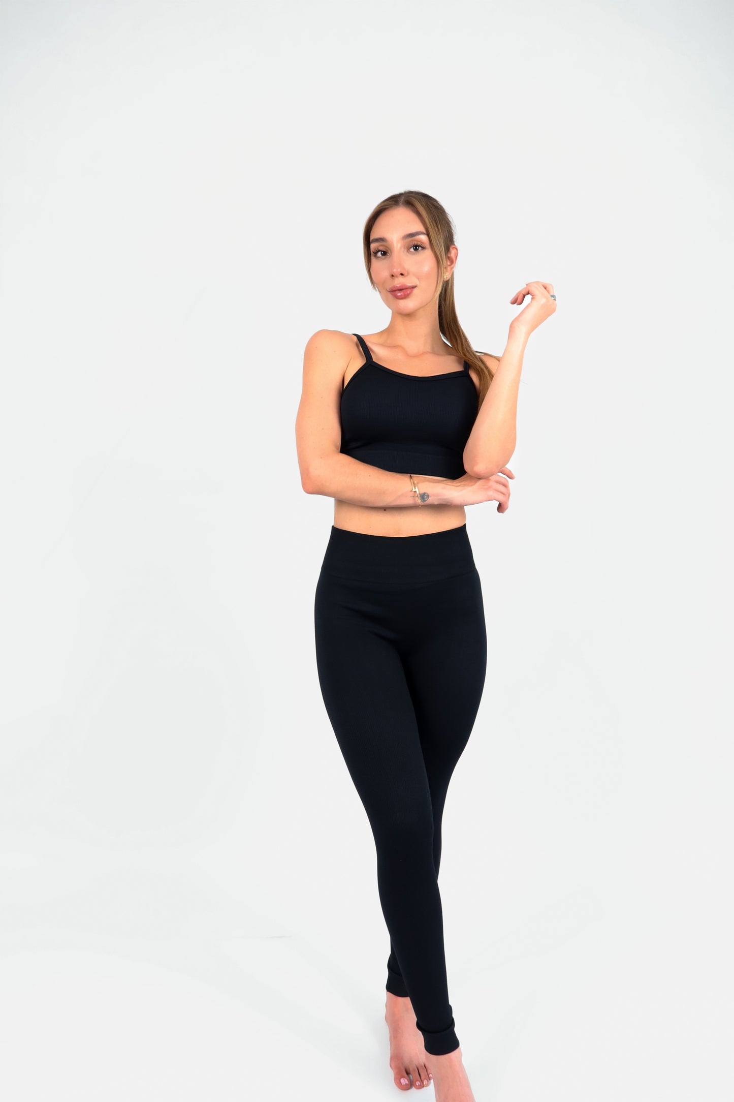 Cast Black Leggings Set