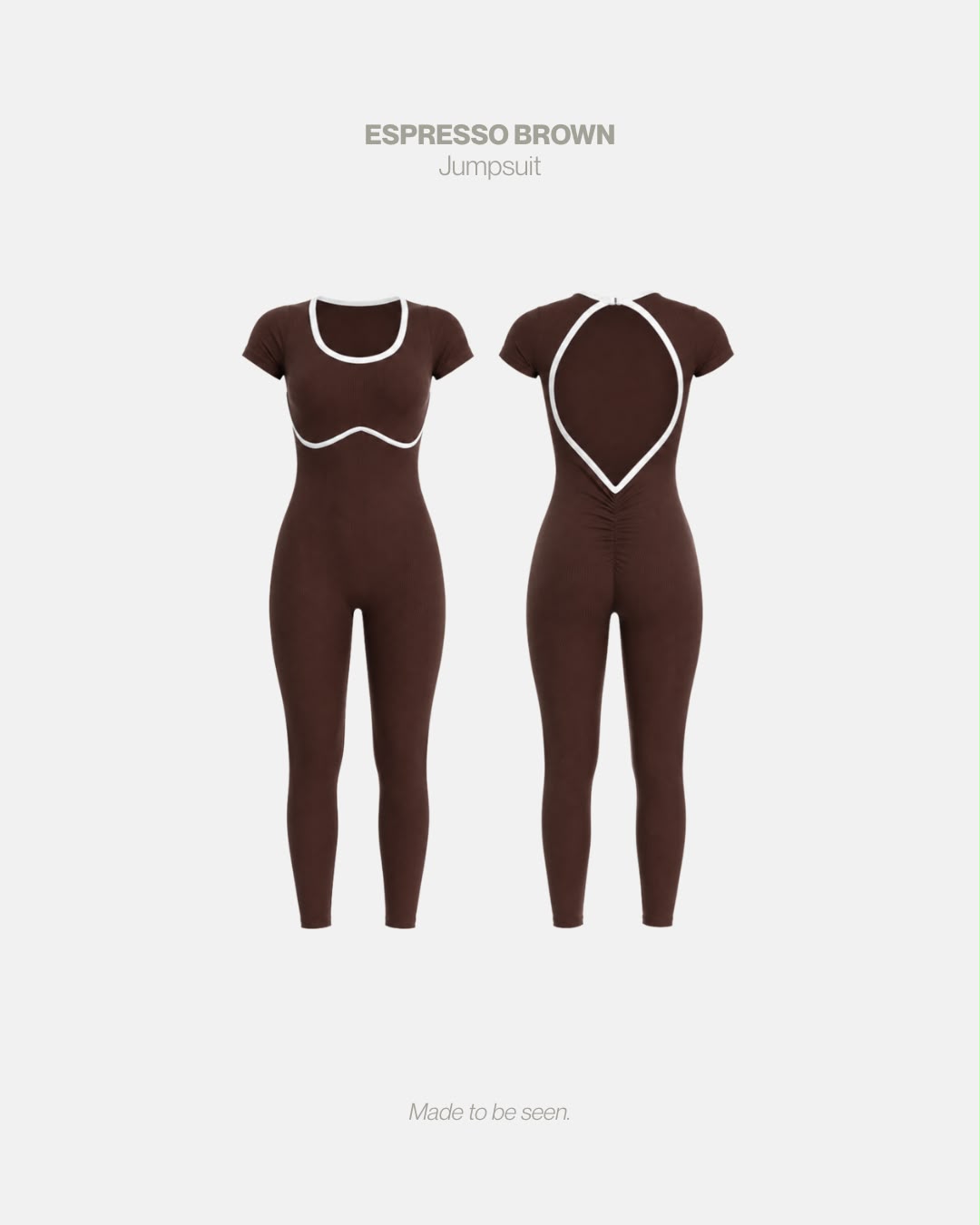 Espresso Brown Jumpsuit